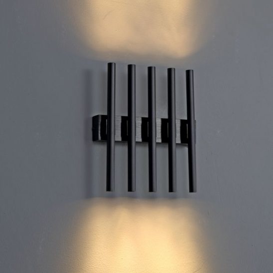 LWA240 Black 10 watt decorative interior wall light