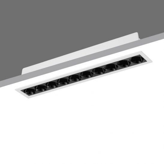 LDC727 20 watt linear anti glare ceiling downlight