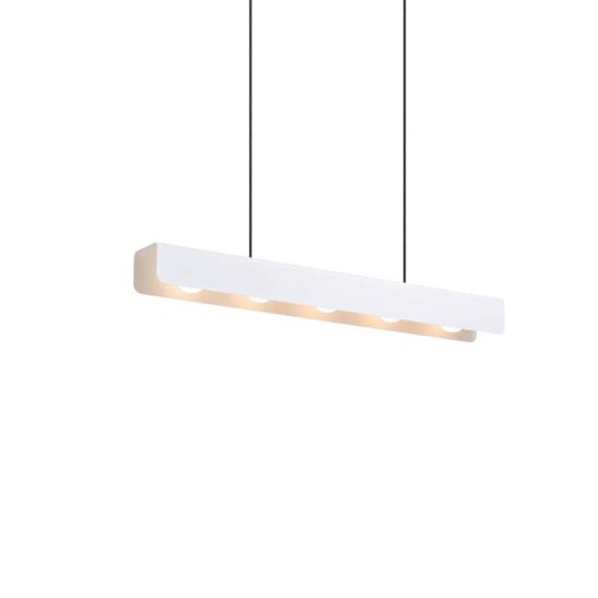 LPL410-WT 15 watt white linear LED pendant ceiling light