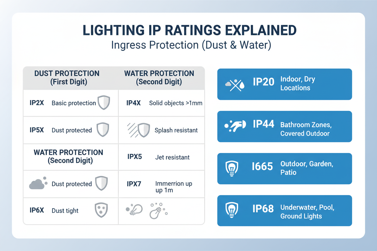 IP ratings chart