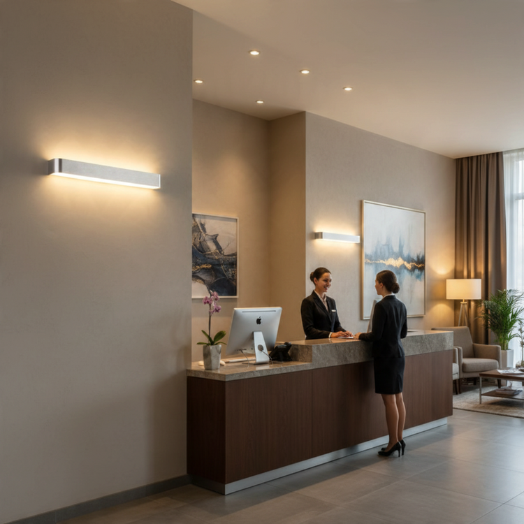 Advice on How to Light a Hotel Reception Area