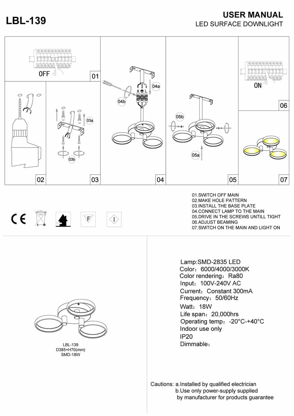 black flush ceiling light installation guide