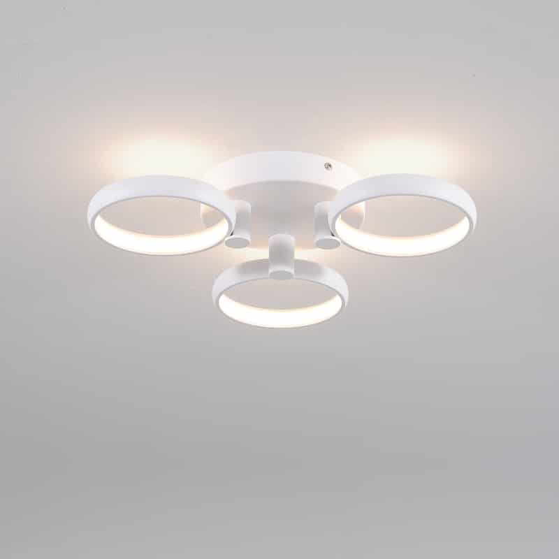 18 Watt Ring Design White LED Flush Ceiling Light - Ultra Beam Lighting Ltd