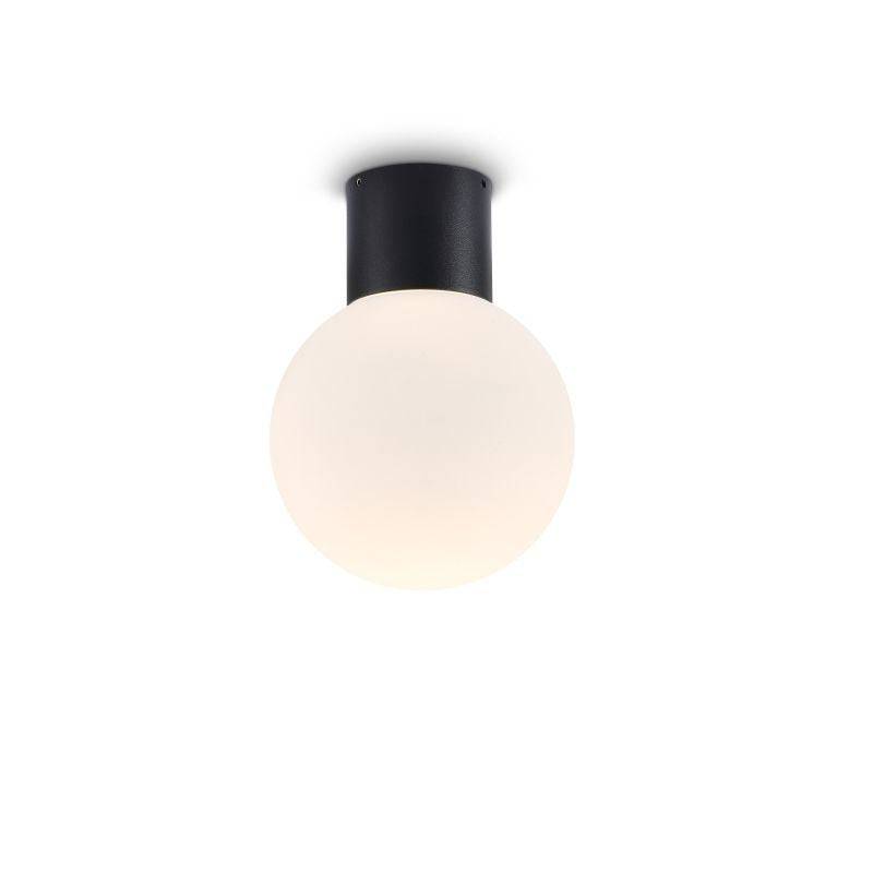 3 Watt LED Globe Waterproof Outdoor Ceiling Light on a white background