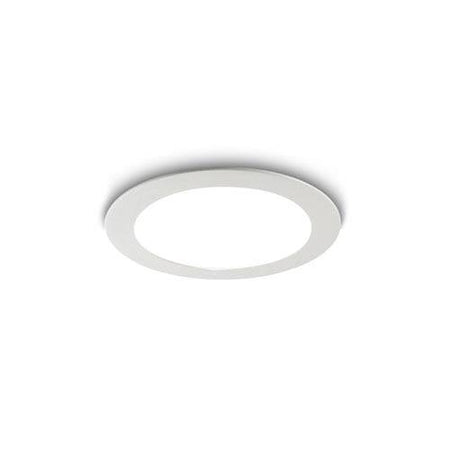 Slimline celling downlight on a white background