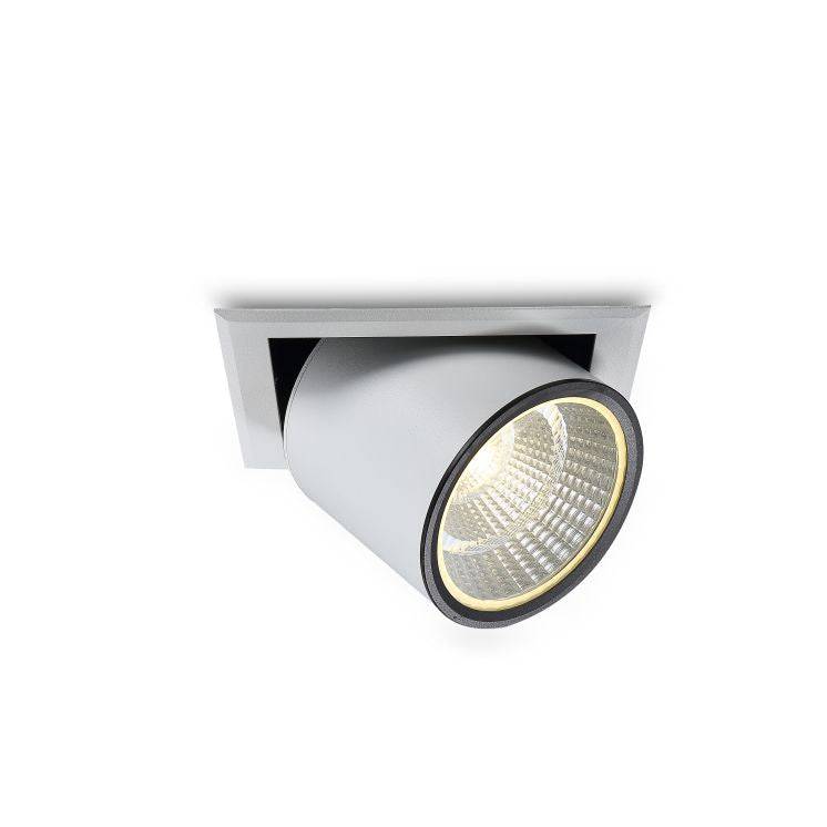 12 Watt White Single LED Recessed Spotlight - Ultra Beam Lighting Ltd