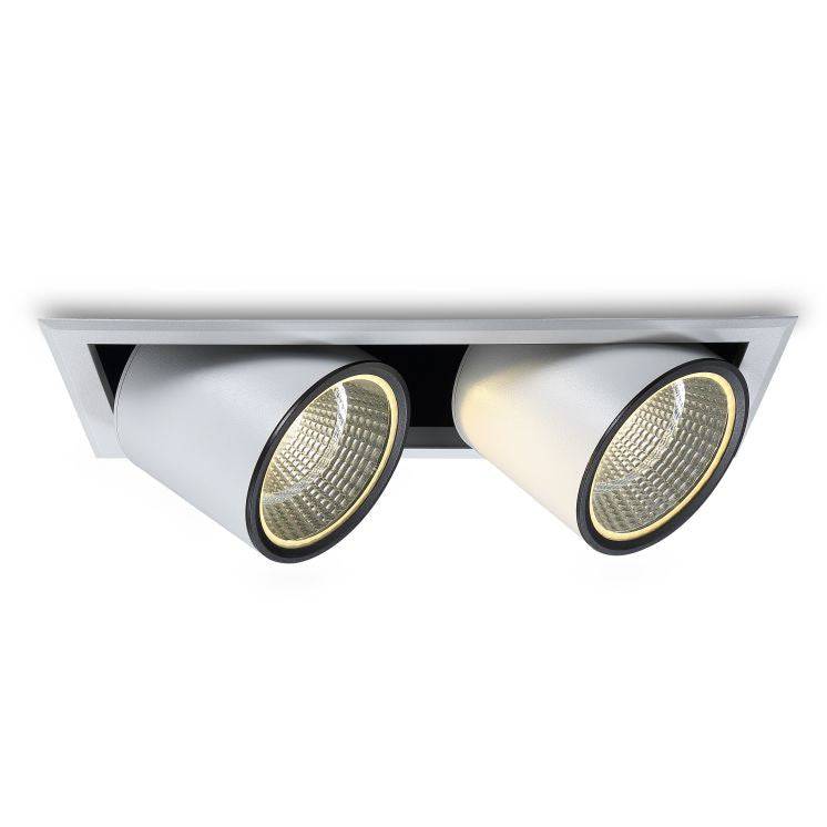 24 Watt White Commercial Display Downlight - Ultra Beam Lighting Ltd