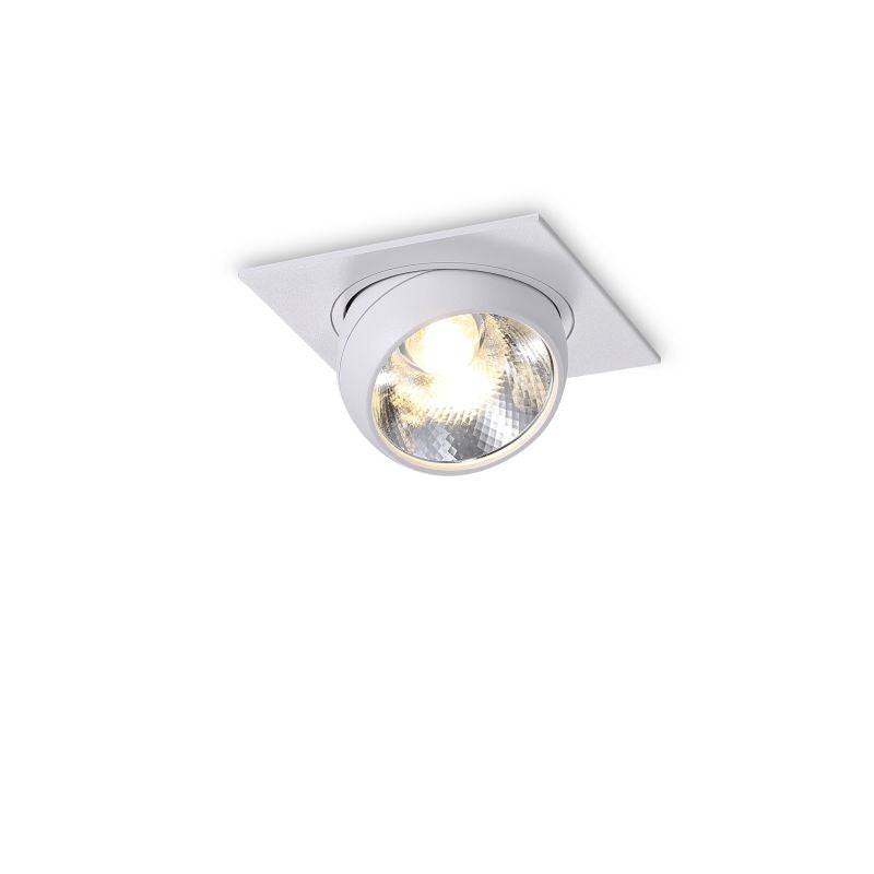 Eyeball downlight on a white background