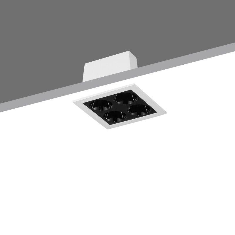8 Watt Recessed Square Ceiling Spotlight - Ultra Beam Lighting Ltd