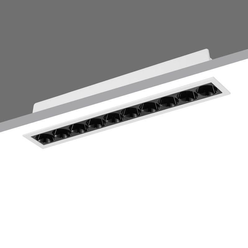 20 Watt Recessed Linear LED Ceiling Light - Ultra Beam Lighting Ltd
