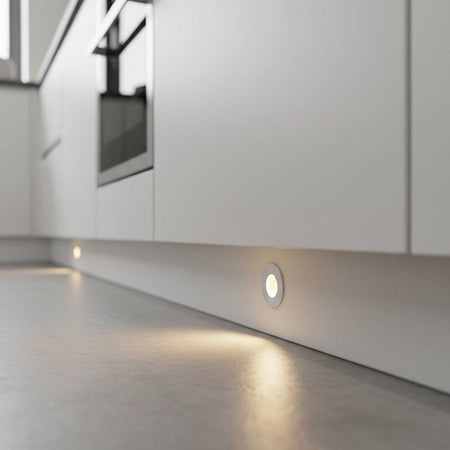 Kicklite Led Light 1 Watt Silver LED Kickboard Lights