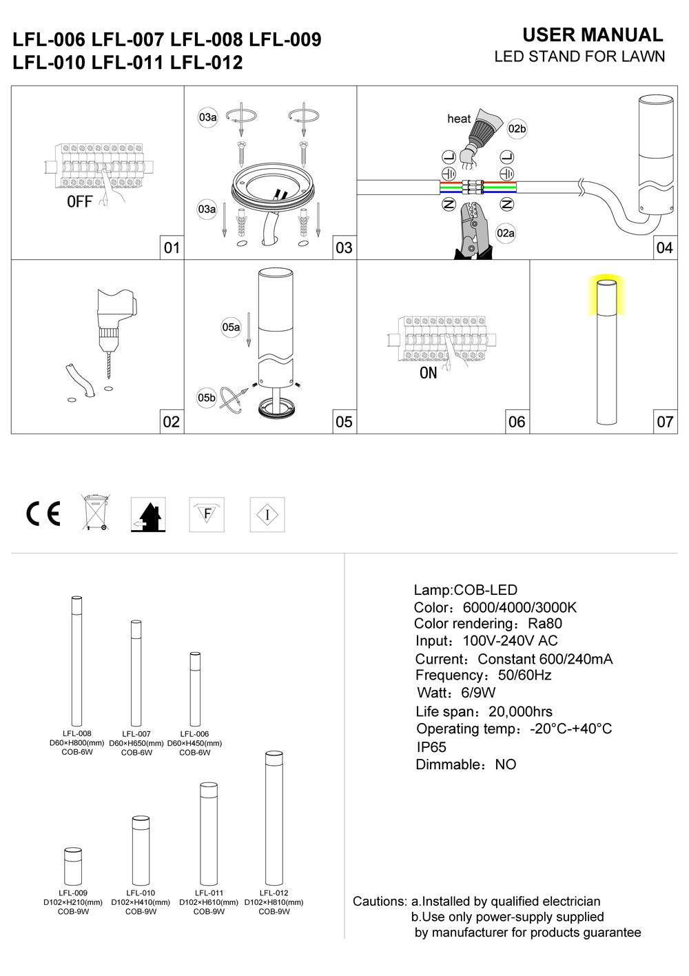 black bollard light installation guide