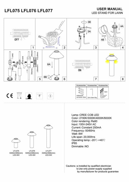 landscape bollard light installation guide