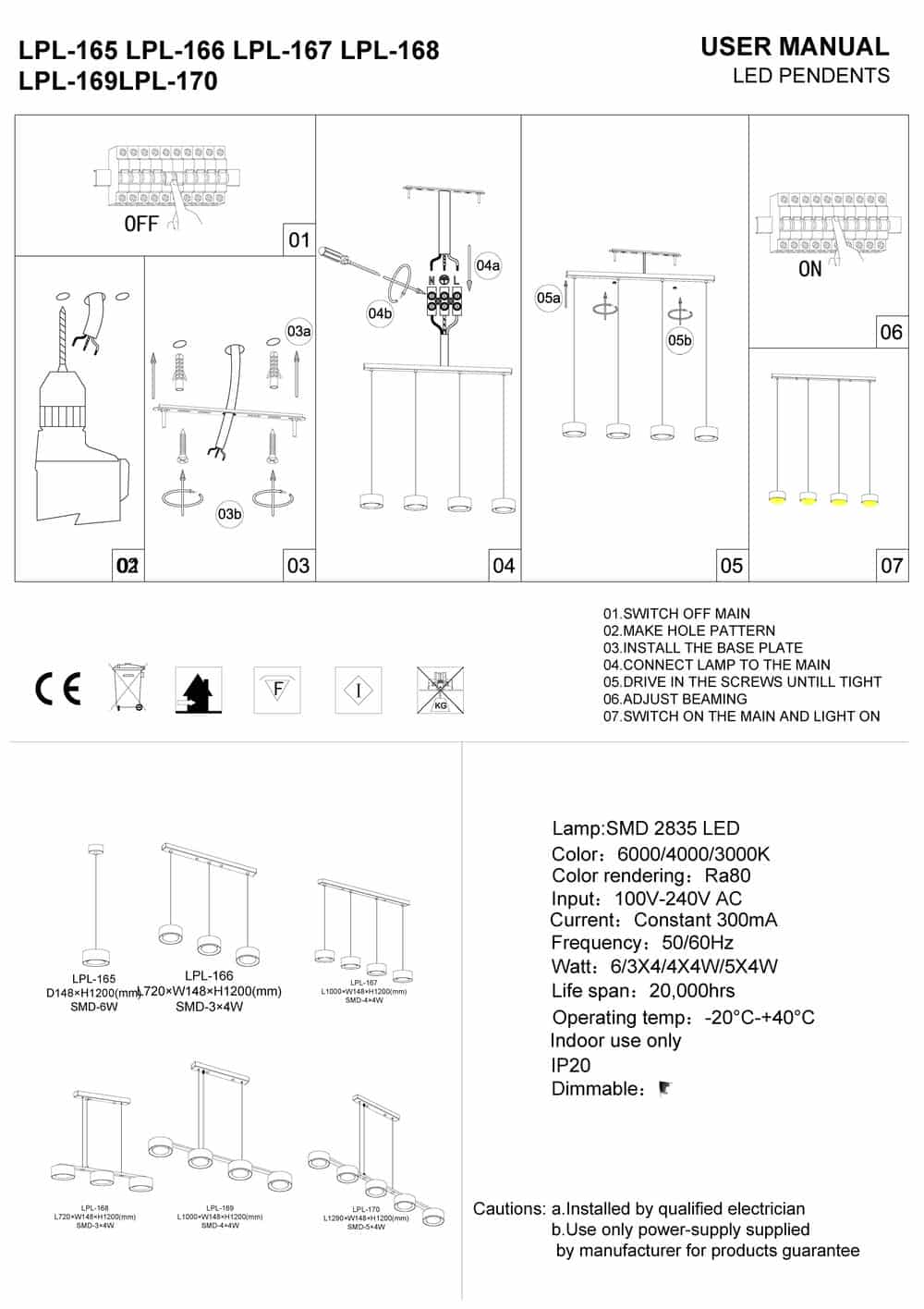 Hanging ceiling light fixture installation guide