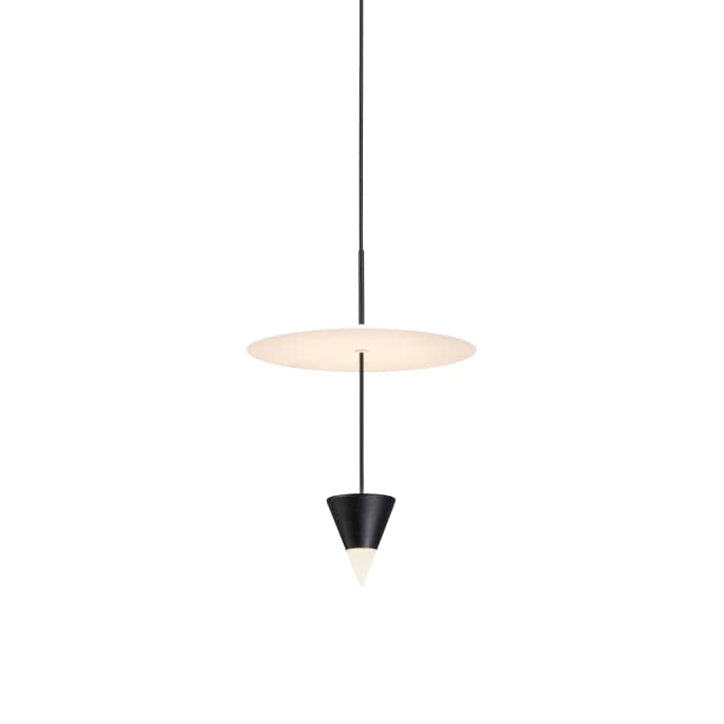 Suspended ceiling light on a white back ground