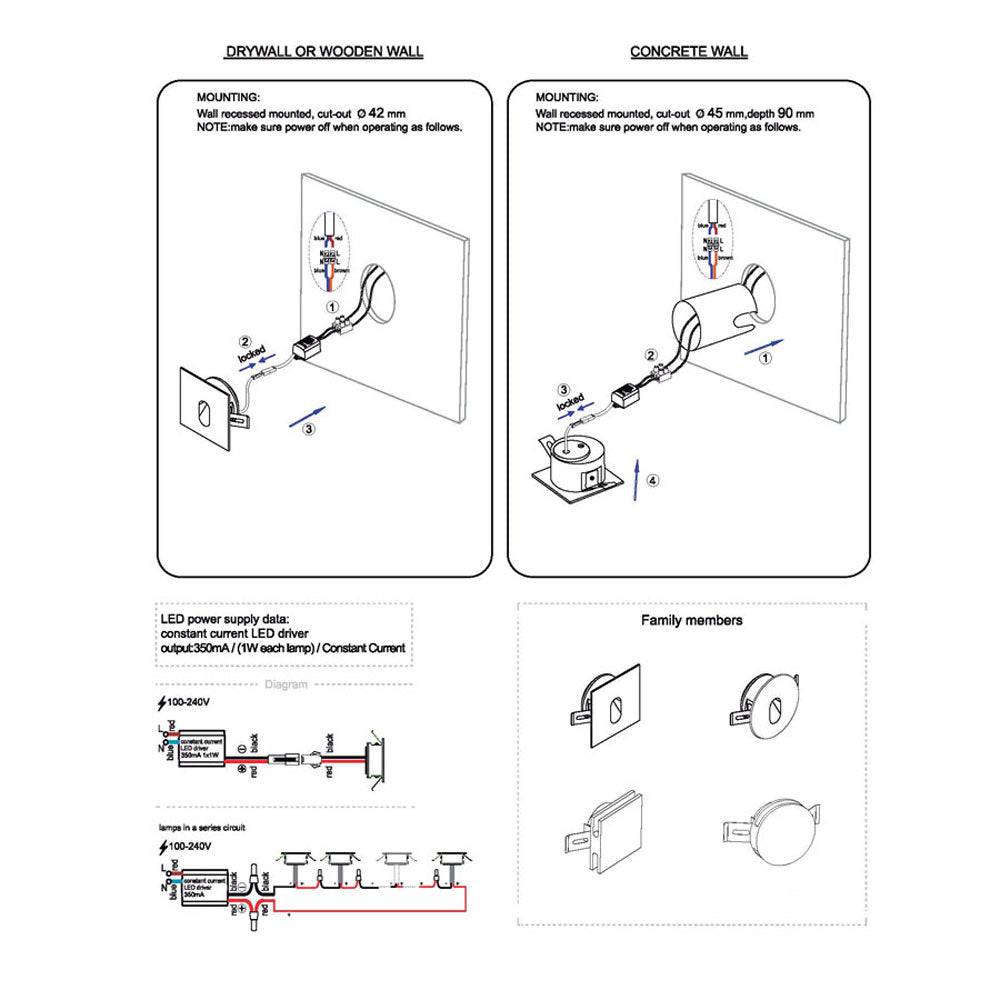 stair tread light installation guide