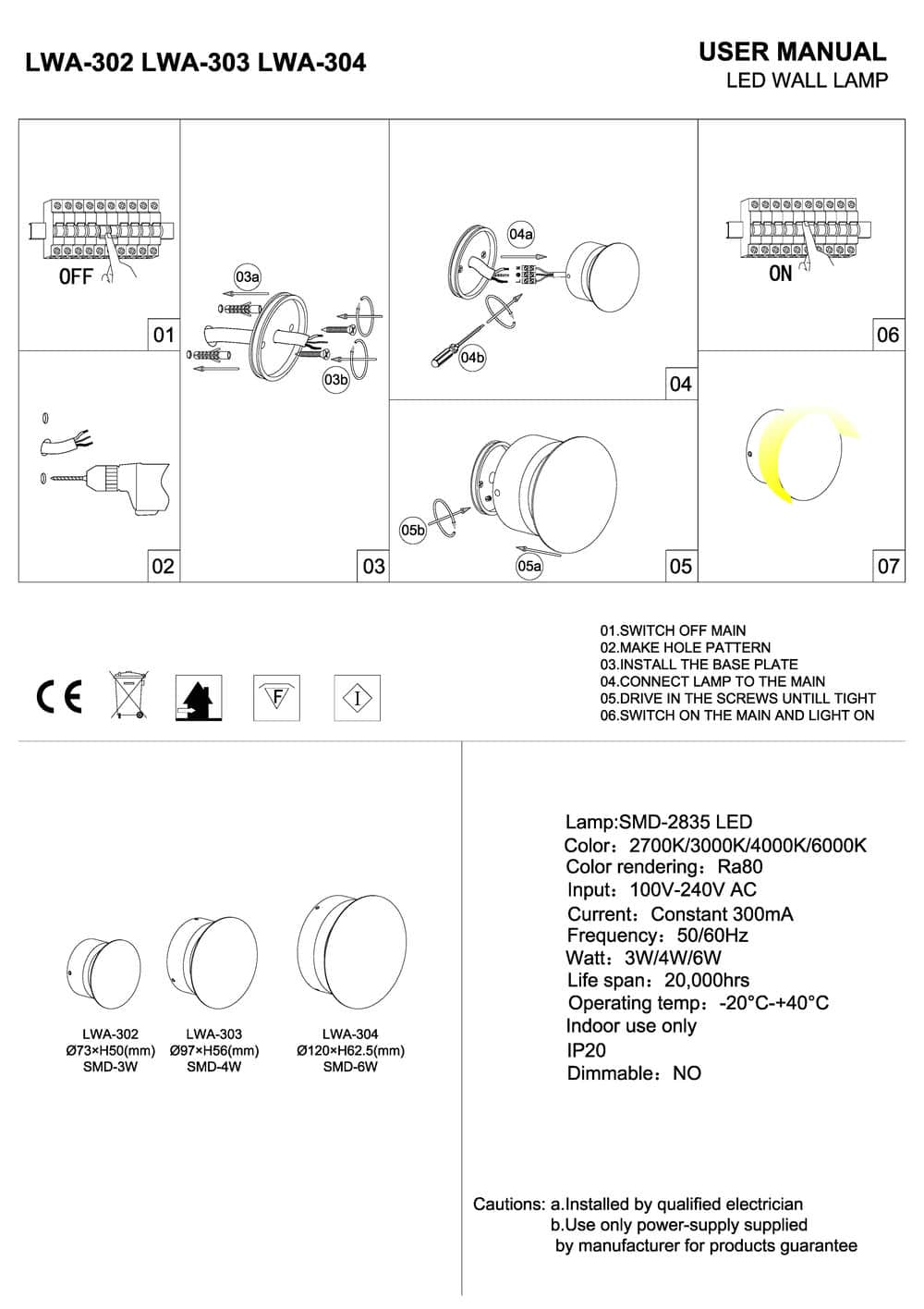 Black inside wall light fixture installation guide