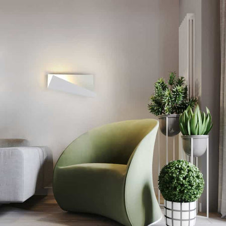 5 Watt LED White Modern Wall Sconce Indoor - Ultra Beam Lighting Ltd