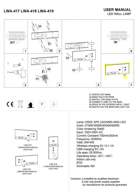white bedroom wall light with reading light installation guide 