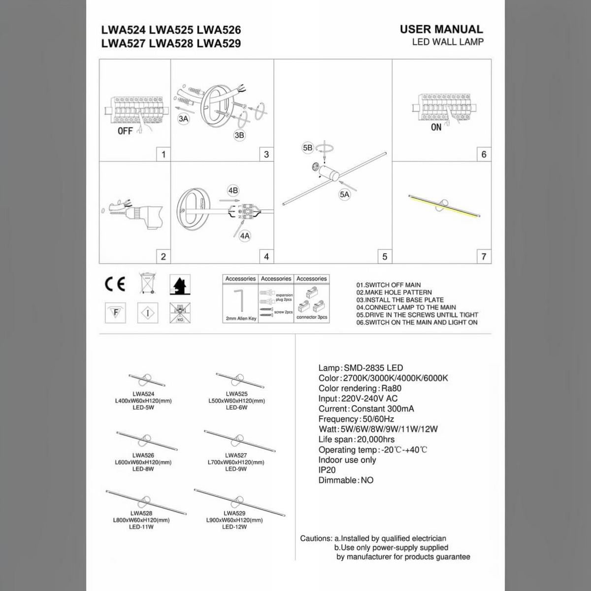 gold small picture light installation guide