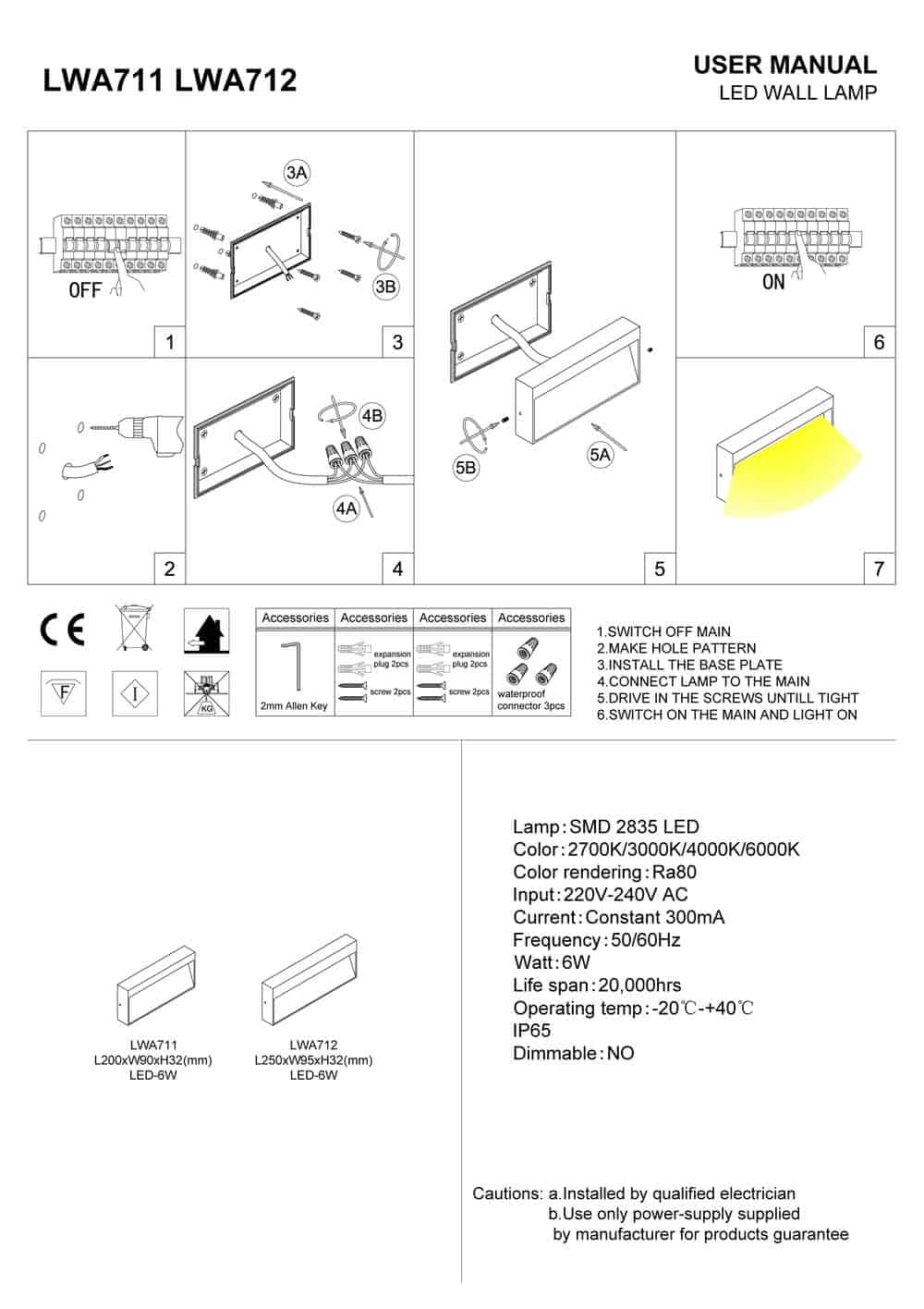 black light for garden steps installation guide
