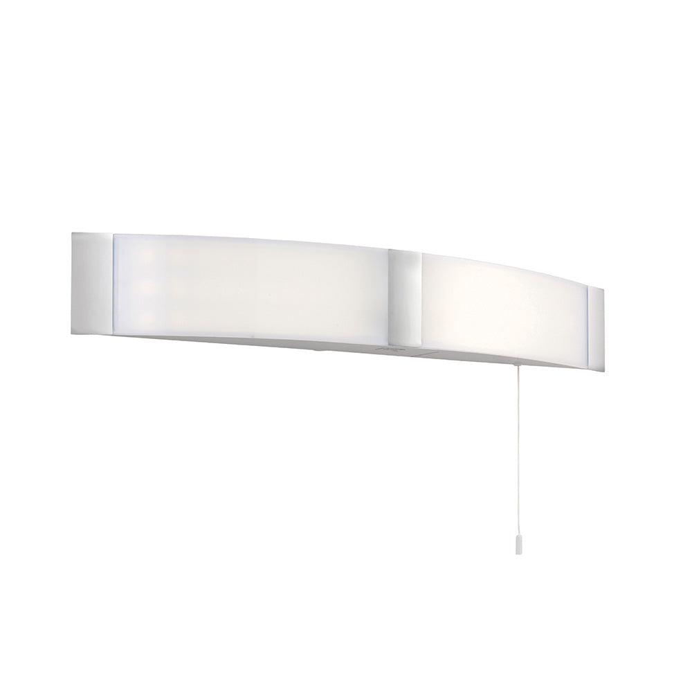 bathroom shaver light on a white background
