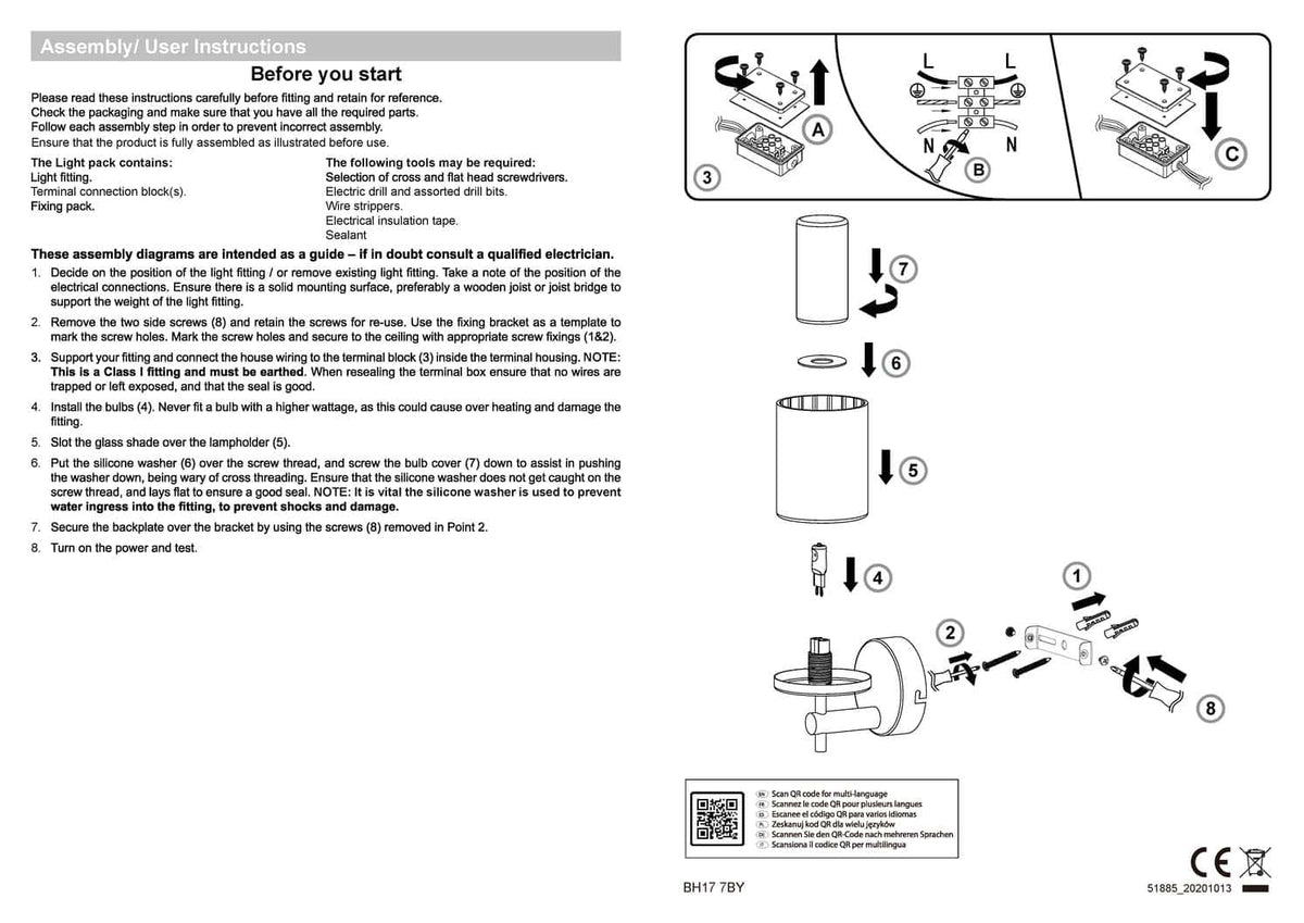 polished chrome bathroom wall light installation guide