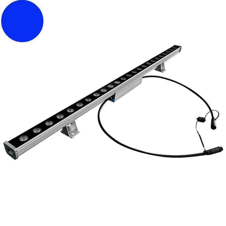 24 Watt 1000mm Blue LED Linear Wall Grazer - Ultra Beam Lighting Ltd