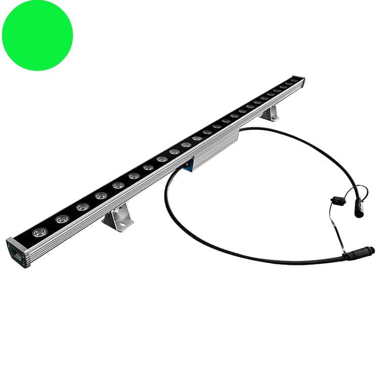 24 Watt 1000mm Green Exterior Linear Wall Washer - Ultra Beam Lighting Ltd