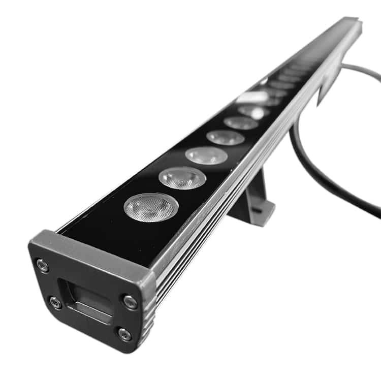 36 Watt 1000mm Green Linear Wall Washer Light Bar - Ultra Beam Lighting Ltd