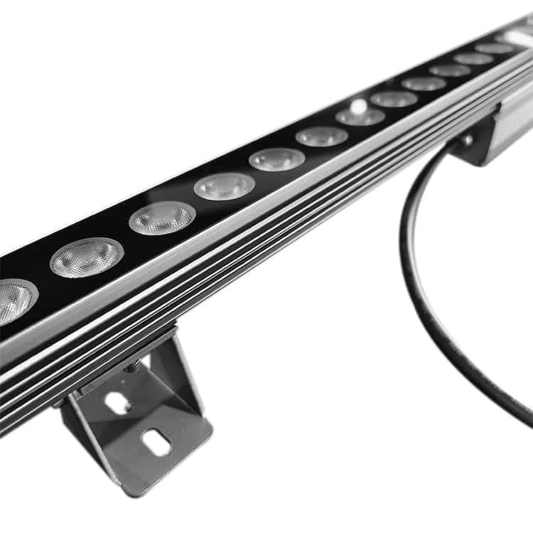 36 Watt 1000mm Green Linear Wall Washer Light Bar - Ultra Beam Lighting Ltd