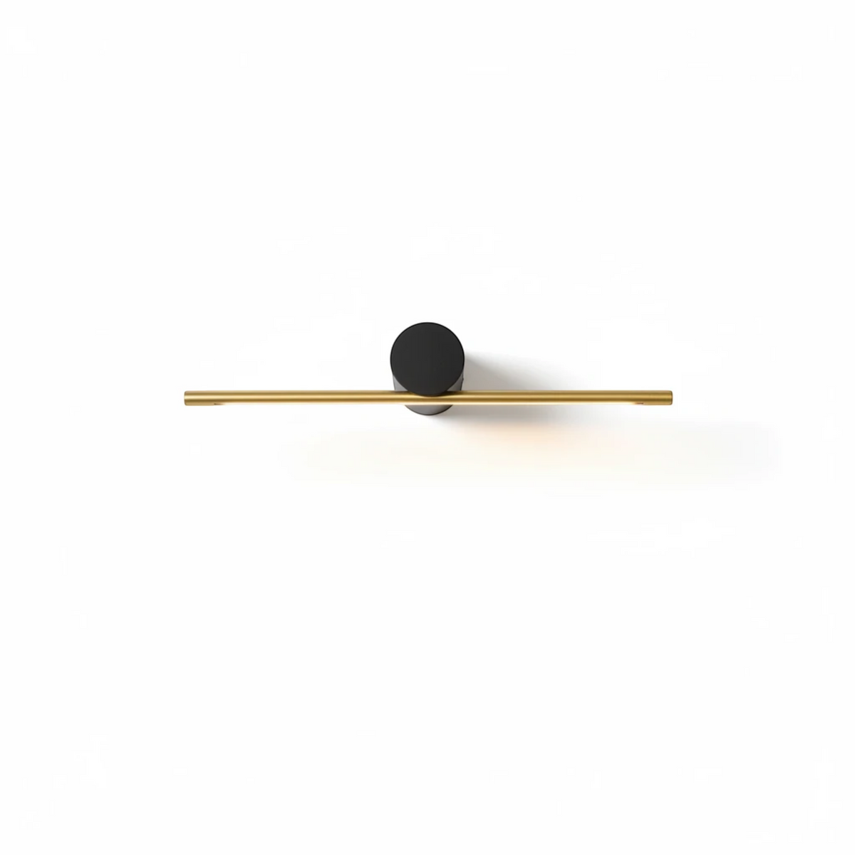 Ultra Beam Lighting Ltd 500mm black and gold LED picture light for illuminating artwork with elegant modern design