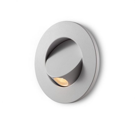 LED reading light Elegante Round White Finish