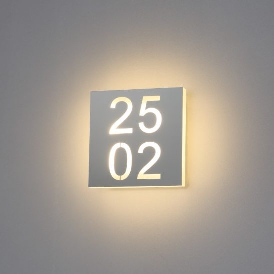 6 watt LED hotel room numbers