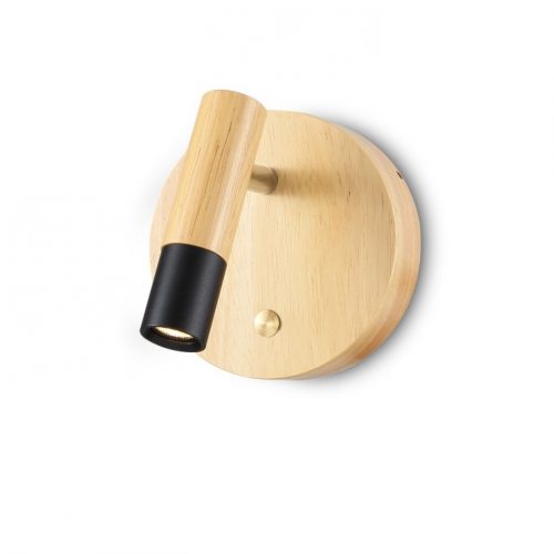 LWA315-BK 3 watt wooden LED reading light