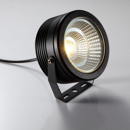 LSP157 12 watt black large outdoor spike spotlights