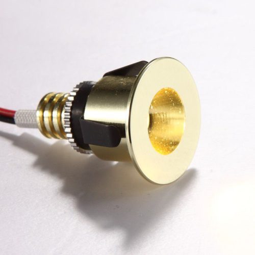 LDC880 1 watt gold finish skirting board lights