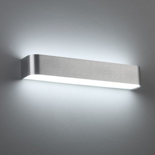 LWA150 12 watt brushed aluminium long wall lights
