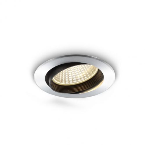 LDC927A 9 watt silver and black recessed LED down lights