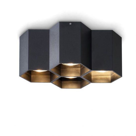 LBL254-BK 20 watt black surface mounted LED downlight