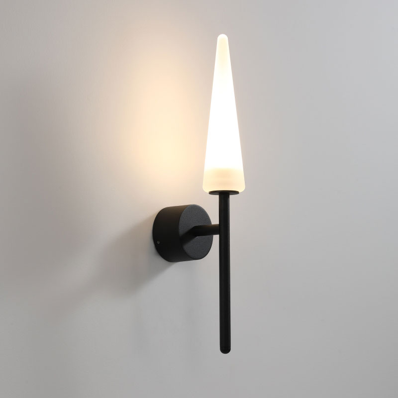 LWA366 modern black outdoor wall light fitting