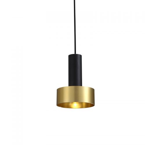 LPL364-GD 5 watt black and gold LED pendant light