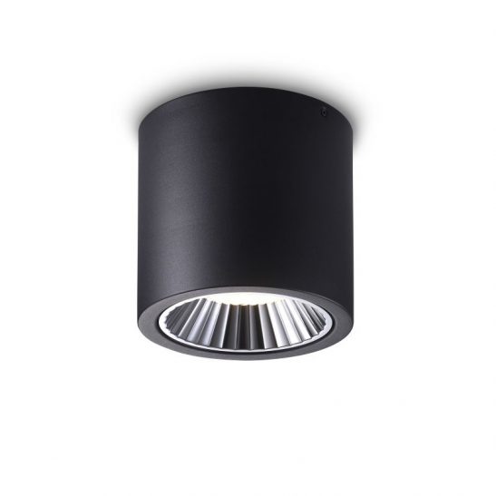 LBL278-BK 42 watt round black surface mounted LED downlight