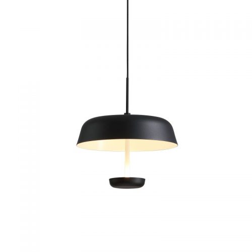 LPL385-BK 6 watt black modern LED pendant light
