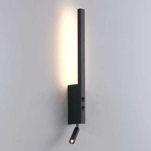LWA474-BK bedside LED reading light with modern wall light