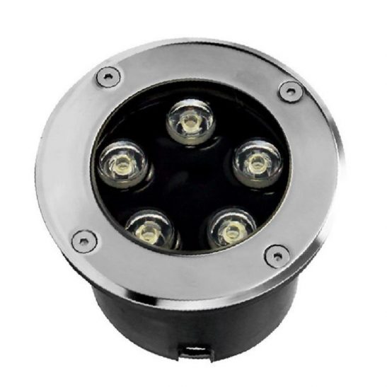 UBL-DM-011 5 watt round recessed LED ground light