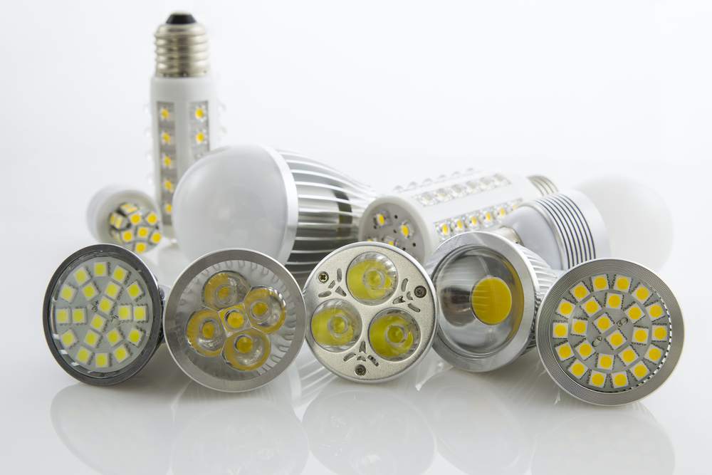 Image showing different types of LED light bulbs