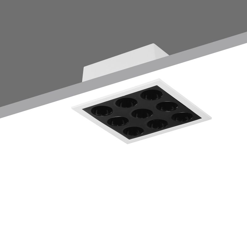LDC726 18 watt square recessed anti glare ceiling downlight