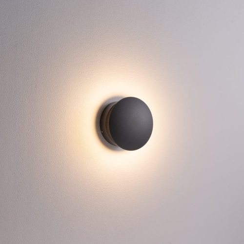 LWA304-BK 6 watt black modern interior LED wall light