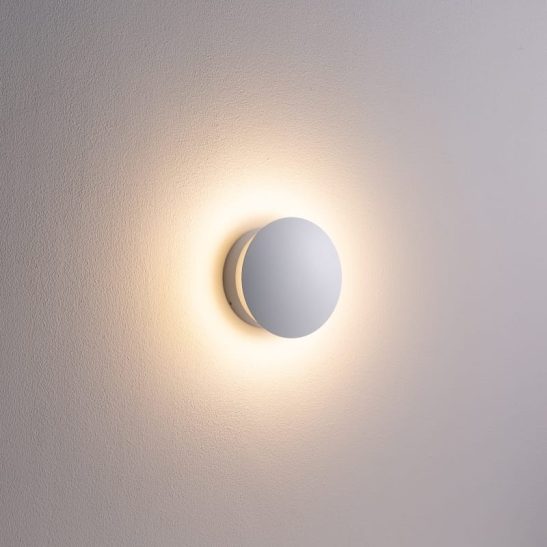 LWA304-WT 6 watt halo effect feature LED wall light